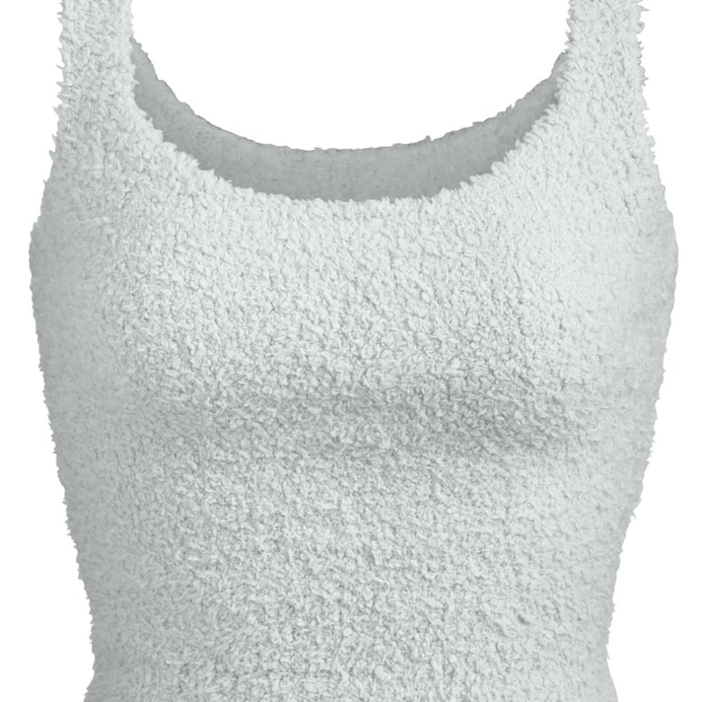 SKIMS - Cozy Knit Tank in Aqua Size L/XL